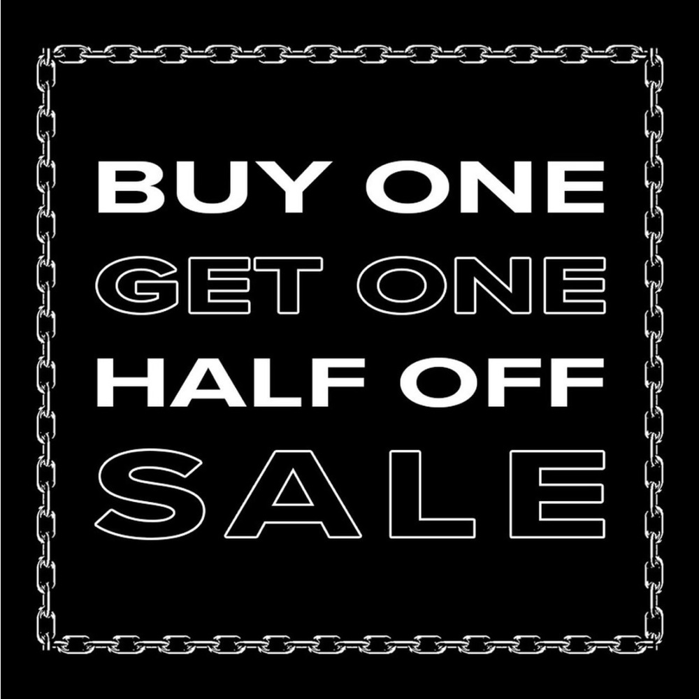 BOGO 50% OFF NO EXCLUSIONS!!!